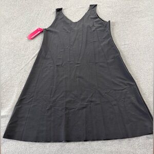 Commando Black Mini Slip Dress